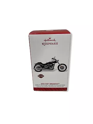 Hallmark Keepsake Harley Davidson 2013 CVO BREAKOUT Motorcycle Ornament • $10