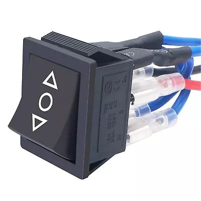 20A 12V DC Motor Polarity Reverse Rocker Switch DPDT 6 Pin ON-Off-ON Boat Mot... • $15.61