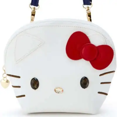 Hello Kitty Face Pochette Official Sanrio Japan NWT Gift Bag Purse New  • $74