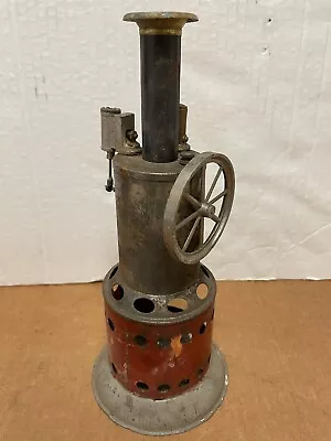 Weeden Antique 1900s Upright Steam Engine Boiler Toy Vintage Steel Metal Scarce • $16.50