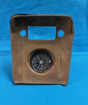 1967-1968 Mercury Cougar XR-7 Center Console Radio Bezel Pad With Rally Clock • $195