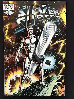 $40 • Buy Silver Surfer #1 1982, Marvel HIGH GRADE First Issue Special Stan Lee JOHN BYRNE