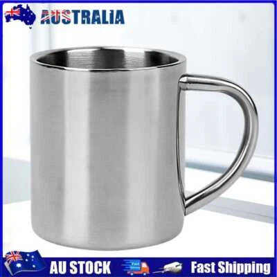 $10.13 • Buy Student Stainless Steel Double Wall Mug Travel Tumbler Coffee Tea Cup AU