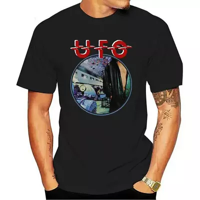 Lights Out UFO Band Black T-Shirt 3N07 • $19.99