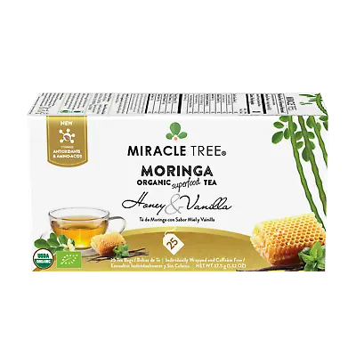 Organic Moringa Tea Honey & Vanilla • $6.99