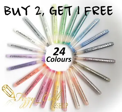 24 Colours Premium Acrylic Paint Marker Permanent Pens Art DIY Rock Waterproof   • £2.55