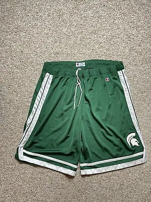 Vintage 90s Champion NCAA Michigan State Spartans Men’s XXL  Basketball Shorts • $49.99