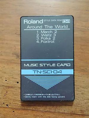 Roland TN-SC1-04 Around The World Style Card ROM E-70 E5 Kr Piano • $46.17