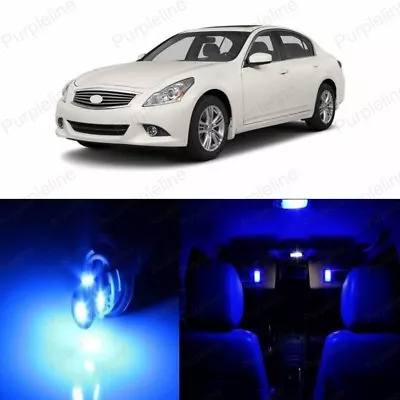 15 X Blue LED Interior Light Package For 2008 - 2017 Infiniti G37 Q50 +PRY TOOL • $13.99