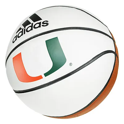 Adidas NCAA Miami Hurricanes Mini Autograph Basketball Size 3 • $8.99