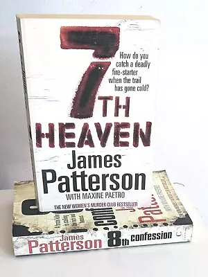 2x The Women's Murder Club James Patterson 7th & 8th Large  Paperback Books • $19.95