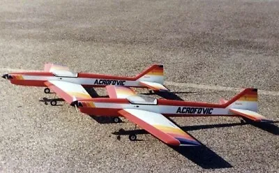 Acrofovic Sport Champion 68  WS RC Model Airplane Printed Plans & Templates • $20