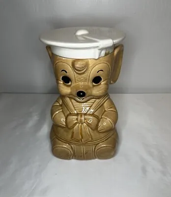 Vintage 1960s Twin Winton Sailor Boy Mouse Cookie Jar Made In California • $34