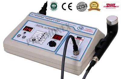 Portable 1Mhz Latest Ultrasound Ultrasonic Therapy Machine For Pain Relief Unit • £120