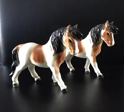 $100 • Buy Two Vintage Hummel Goebel Horse Pony 5 1/2  L X 4.25” H Figurine W.Germany