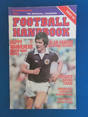 £2.99 • Buy The Marshall Cavendish Football Handbook - Part 49 - 1979