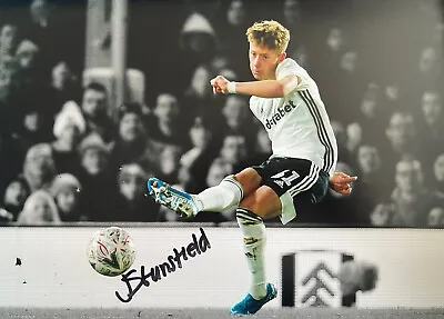 £10 • Buy Jay Stansfield Hand Signed 12x8” Fulham FC Photograph Autograph Memorabilia