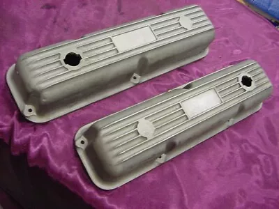 $102.50 • Buy Ford / Mustang FE 332-428 Ansen Finned Aluminum Valve Covers