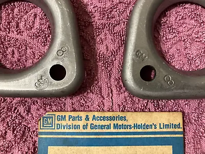 Holden Nos Hq Hj Hx Hz Gts Monaro Premier GENUINE V8 Exhaust Flange Plates X2 • $70