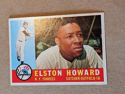 1960 Topps  # 65 Elston Howard EX. Look At Photo • $4