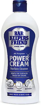 £4.44 • Buy Bar Keepers Friend Purpose Power Cream 350ml, 350 Ml Pack Of 1