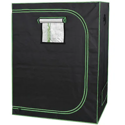 Hydroponic Grow Tent With Observation Window And Floor Tray Plant Growing  2'x4' • $64.58