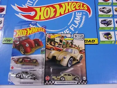 Hot Wheels Volkswagen Kafer Racer   Lot Of 3 • $25.99