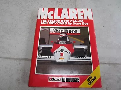 McLaren F1 The Grand Prix Can Am Indy Car Autocourse Book Alain Prost Niki Lauda • £25