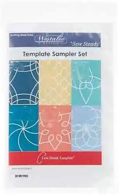 Westalee Design 6 Set Low Shank Template Sample Set Part# WT-WQTSS6-LS • £23.99