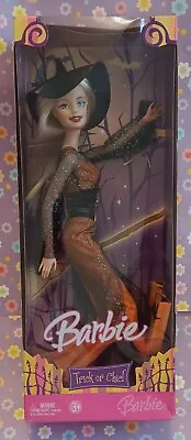 Barbie HALLOWEEN TRICK OR CHIC BARBIE Doll Witch Blond 2006 NRFB • $45.50