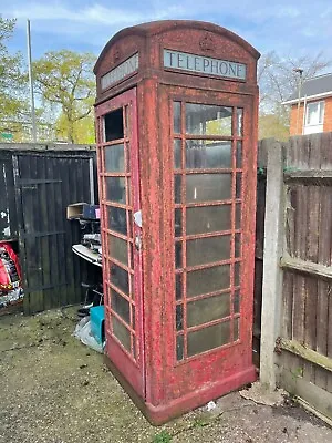 Vintage Red K6 Telephone Box • £3250