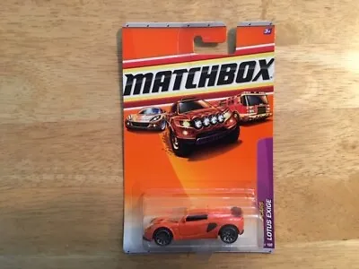 Matchbox Lotus Exige Orange 2010 Sports Cars MB11 New On Card Read Discrepstion • $4