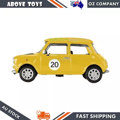 1:64 Scale #20 Mini Cooper 2020 Melbourne Toyfair Exclusive Yellow Diecast Model • $38.69