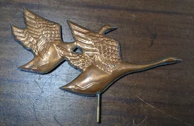 Copper Weather Vane Topper Geese • $35