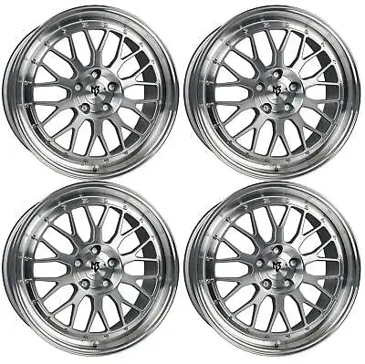 MB-Design LV1 Alloy Wheels 4x 7.5Jx18 ET45 4x100 SILPOL Fits Fiat 124 Abarth 124 • $3661.28