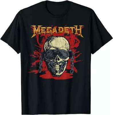 Megadeth Shirt Adult Unisex Black Metal Rock Band Short Sleeve Cotton All Size • $14.99