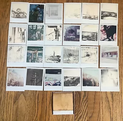 Lot Of 25 POLAROID Photos Overexposed Underexposed Expired Film 600 & Spectra • $9.99