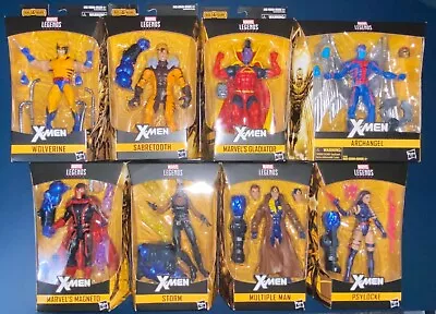 Marvel Legends Apocalypse BAF Full Wave + Archangel 8 Figures • $240