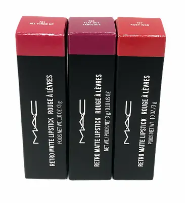 MAC Rouge A Levres Retro Matte Lipstick (0.10oz/3g) NEW; YOU PICK! • $30.95