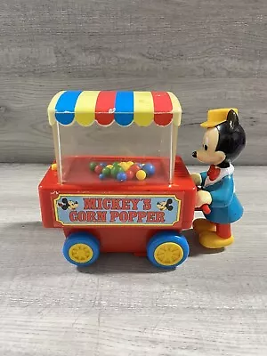  Illco Mickey Mouse Toys Vintage Corn Popper Tested Works!!! • $17