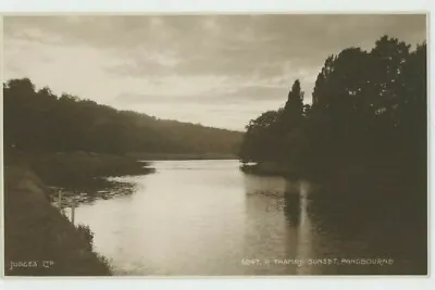 £2 • Buy River Thames, Sunset Pangbourne Judges 6247 Postcard, C038