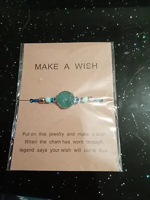 Make A Wish Bracelet Green • £0.99