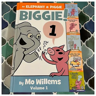 Lot Of 3 Mo Willems Elephant & Piggie BIGGIE Volumes 1 & 2 We Are In A Book • $7