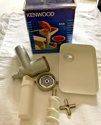 Kenwood Chef A920 Mincer C/w Mincing Screens Great Condition  • £15