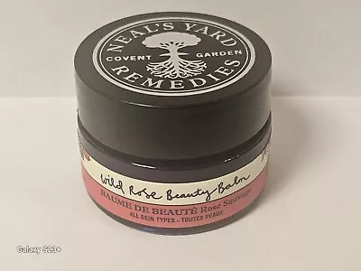 Neal's Yard Wild Rose Beauty Balm 15g Pot Used Once Hygenically  • £18.99