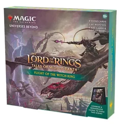 MTG - Lord Of The Rings Scene Box- Flight Of The Witch-King New/Factory Sealed • $28.95