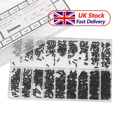 500pcs Small Laptop Screws Micro Screws Set Assemble Fixing Repair Tool UK Stock • £4.49