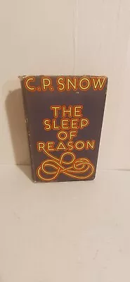 The Sleep Of Reason C. P. Snow. 1968 1st Edition Hardcover Macmillan  • £15.97