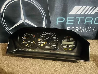 OEM W124 Speedometer With Trip Computer 240km/h Instrument Cluster 124543013/023 • $435