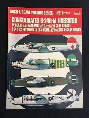 CONSOLODATED B-24D-M LIBERATOR In USAAF-RAF-RAAF-MLD-IAF-Czech AF& CNAF Service • $5.99